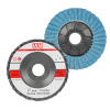 Disco lamellare doppia lamella in Zirconio con supporto in Nylon 115 x 22 mm  – grana 40